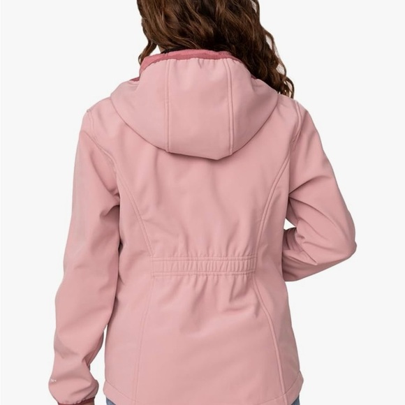 Free Country Girl Jacket Super Softshell XL Water Resistant Windcheater Outdoor - Picture 4 of 17